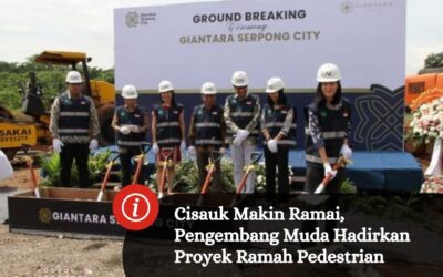 Cisauk Makin Ramai, Pengembang Muda Hadirkan Proyek Ramah Pedestrian