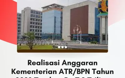 Realisasi Anggaran Kementerian ATR/BPN Tahun 2022 Tembus Rp 7,3 Triliun