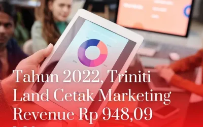Tahun 2022, Triniti Land Cetak Marketing Revenue Rp 948,09 Miliar