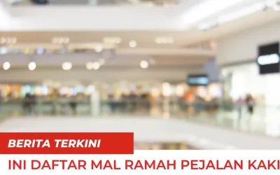 Ini Daftar Mal Ramah Pejalan Kaki dan Terintegrasi Transportasi Publik