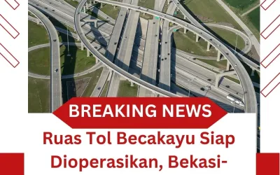 Ruas Tol Becakayu Siap Dioperasikan, Bekasi-Jakarta Hemat 30 Menit