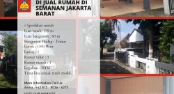 Di jual rumah di Semanan Jakarta barat.