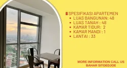 Dijual apartemen M Town, Tower Franklin