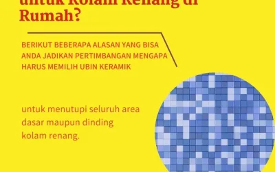 Mengapa Ubin Keramik Jadi Pilihan Terbaik untuk Kolam Renang di Rumah?