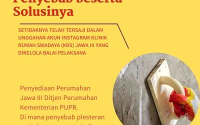 Mengapa Plesteran Dinding Rontok? Ini Penyebab beserta Solusinya